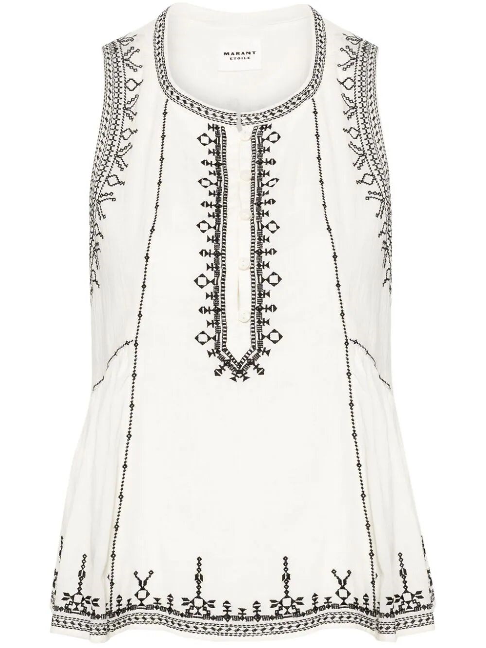 PAGOS EMBROIDERED TOP