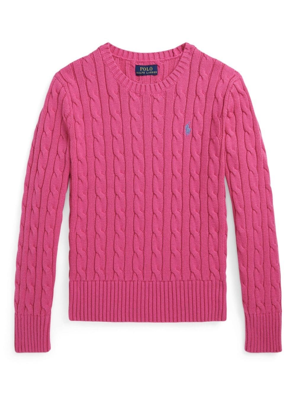 CABLE-KNIT JUMPER