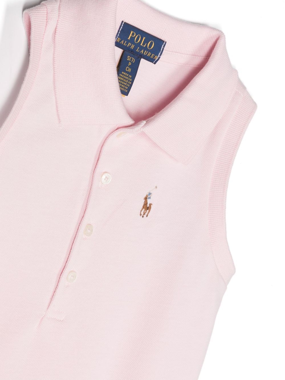 SLEEVELESS POLO SHIRT