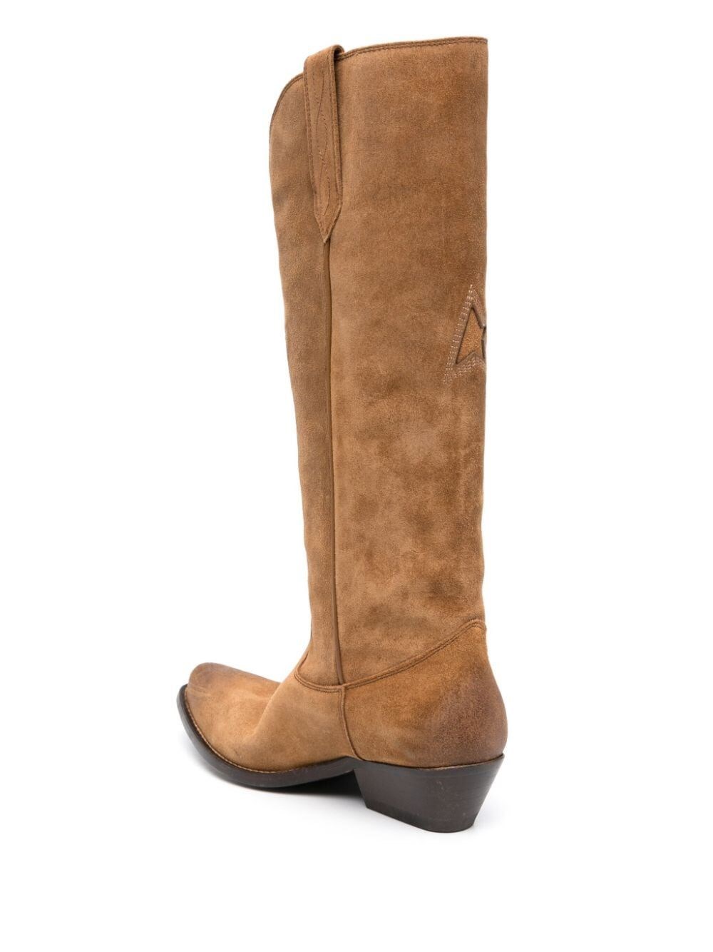 SUEDE WESTERN BOOTS