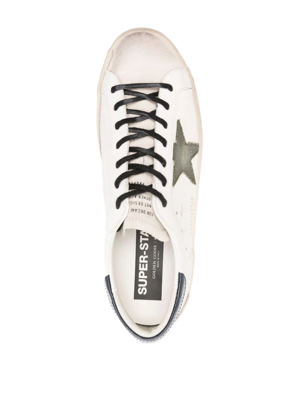 SUPER-STAR DISTRESSED SNEAKERS
