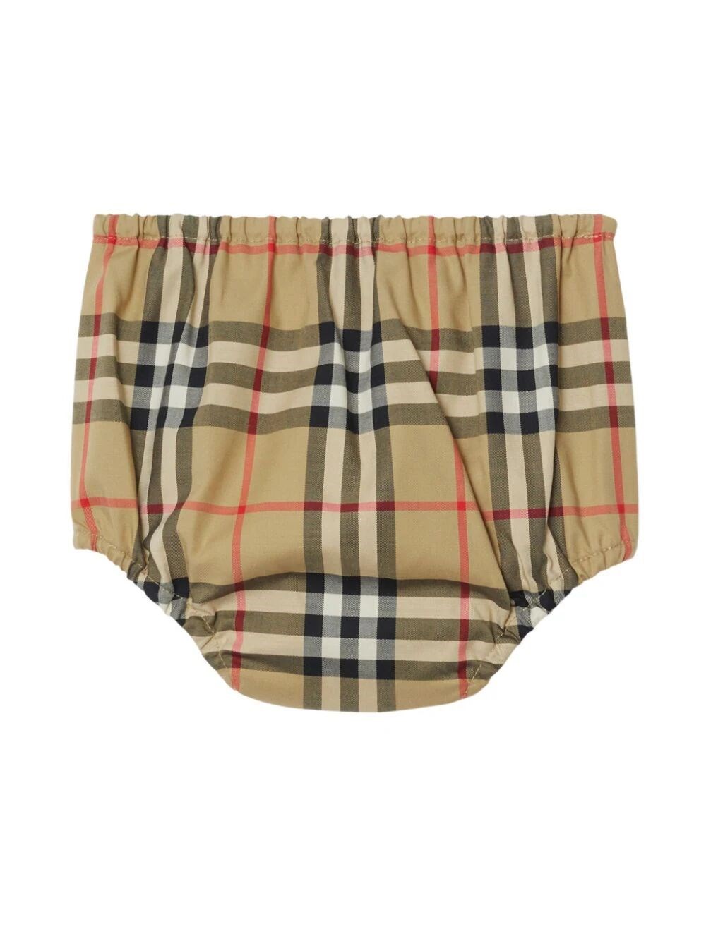 CHECK DRESS WITH BLOOMERS