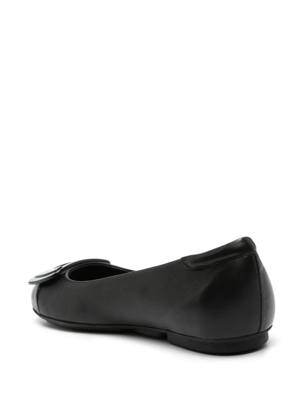 H661 LEATHER BALLERINAS