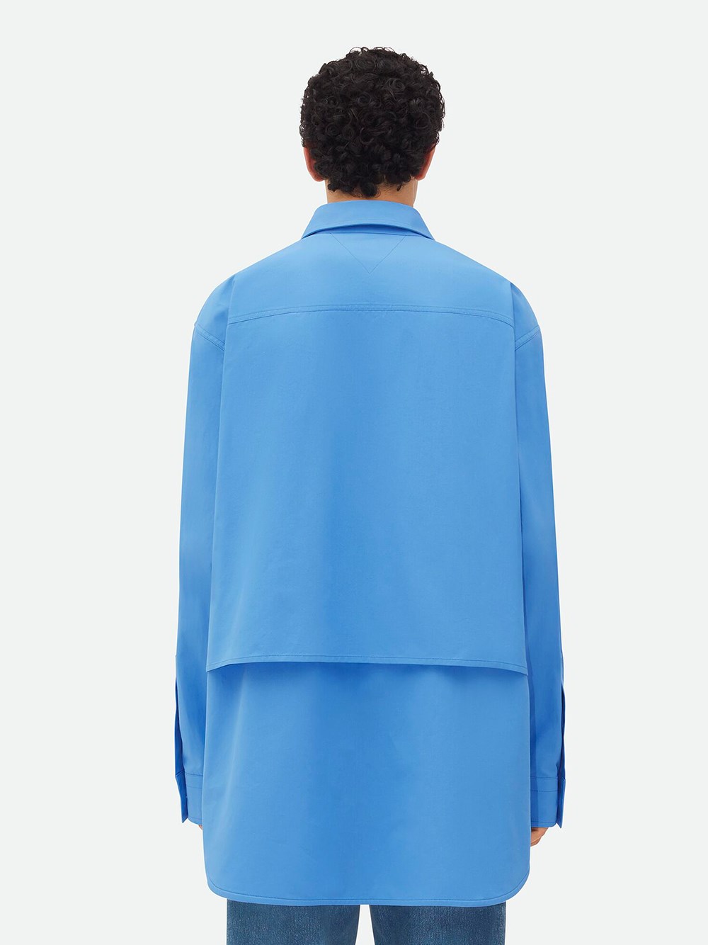 Double layer cotton shirt