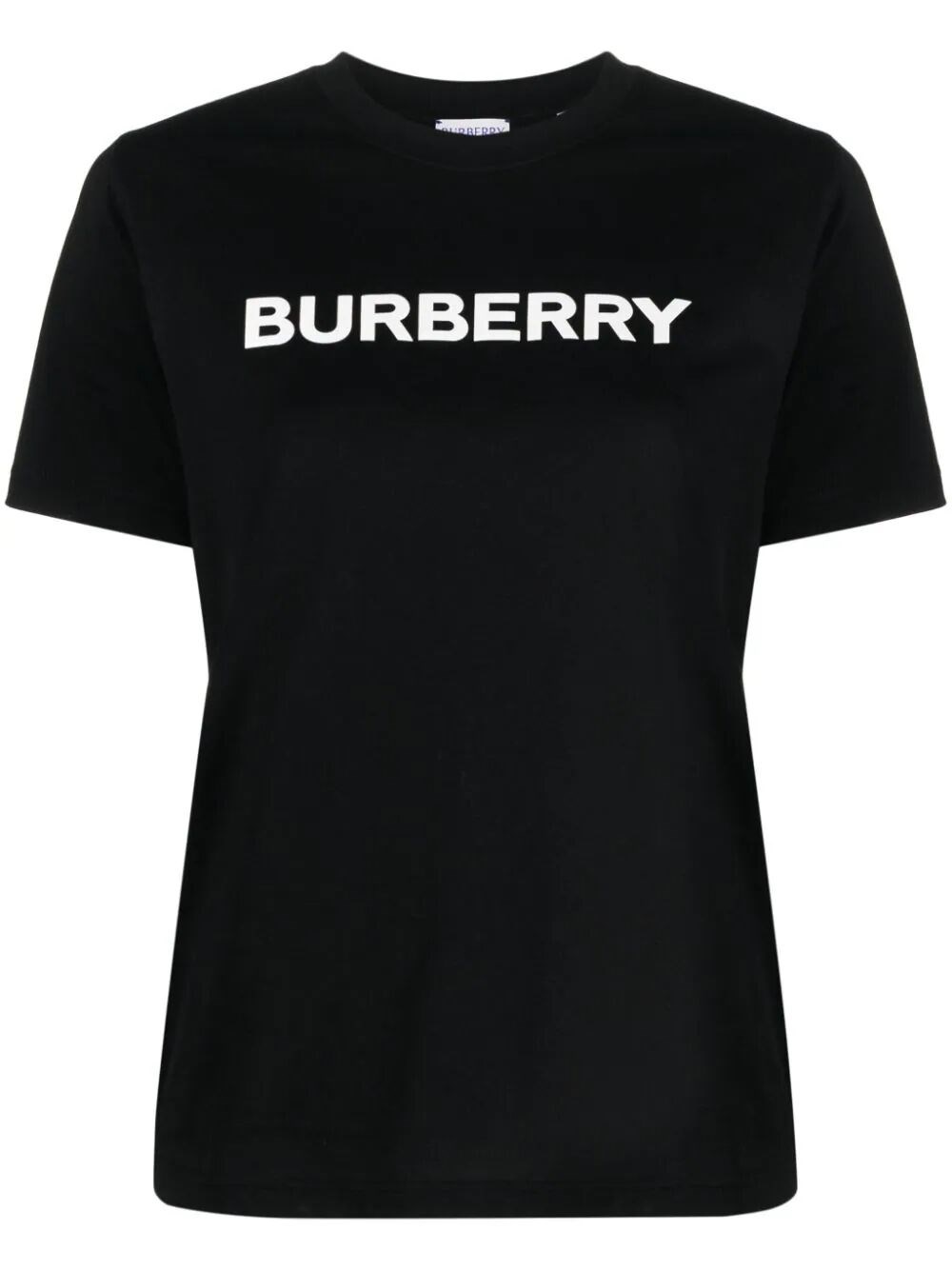 Shop Burberry Logo-print T-shirt In Black