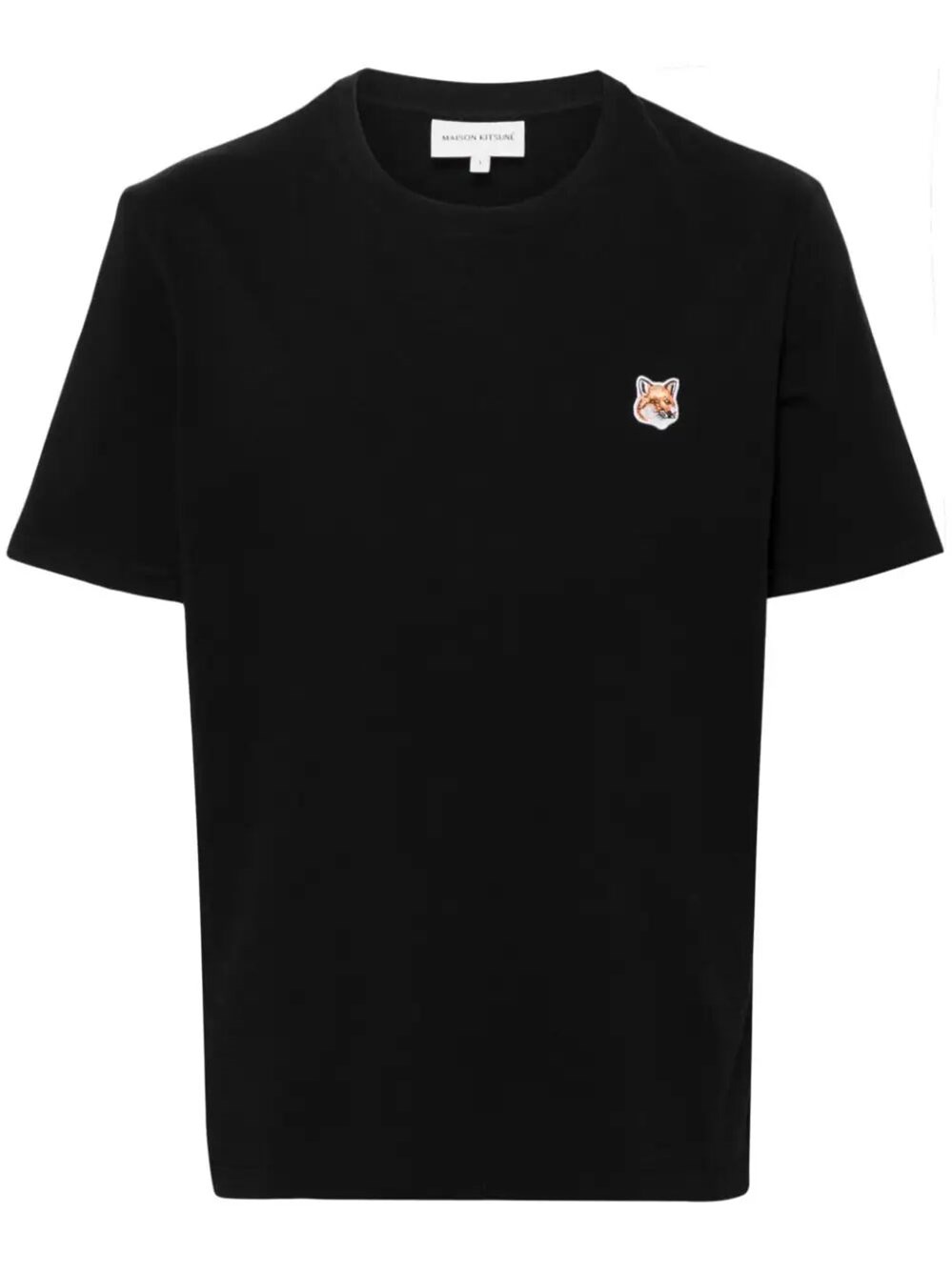 Shop Maison Kitsuné Fox-logo T-shirt In Black