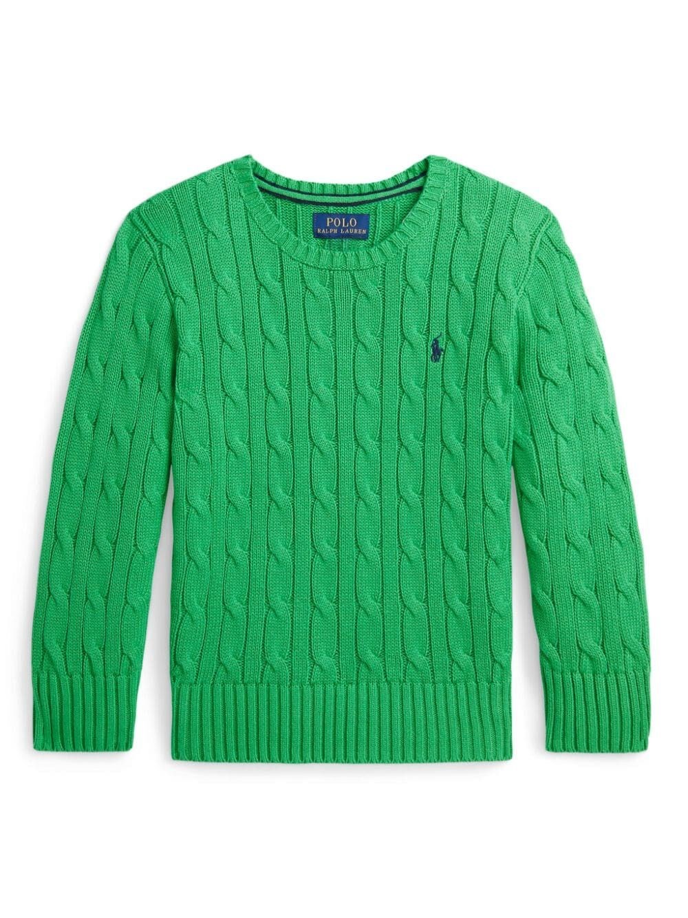 CABLE-KNIT JUMPER