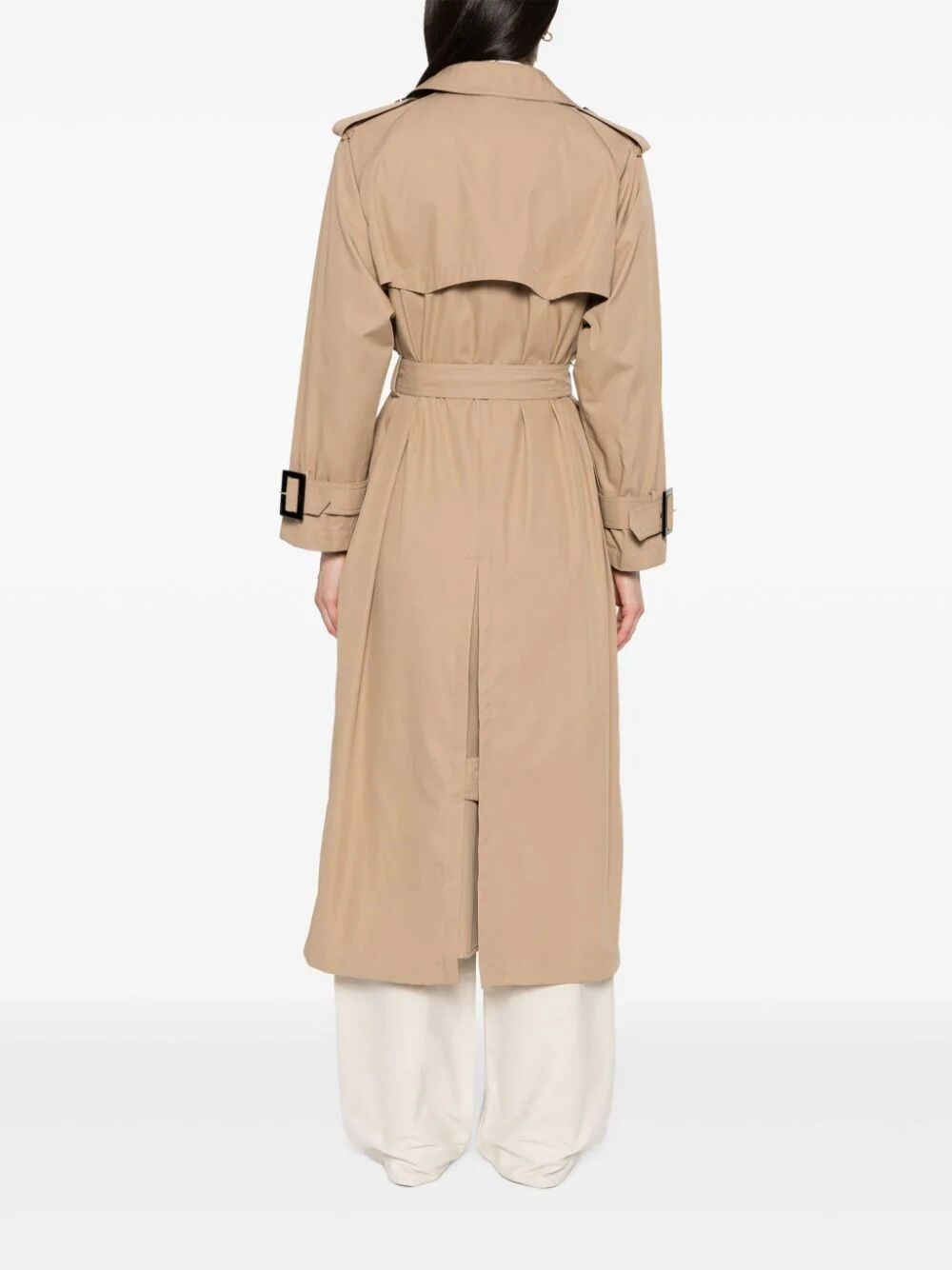LIGHT COTTON CANVAS TRENCH COAT