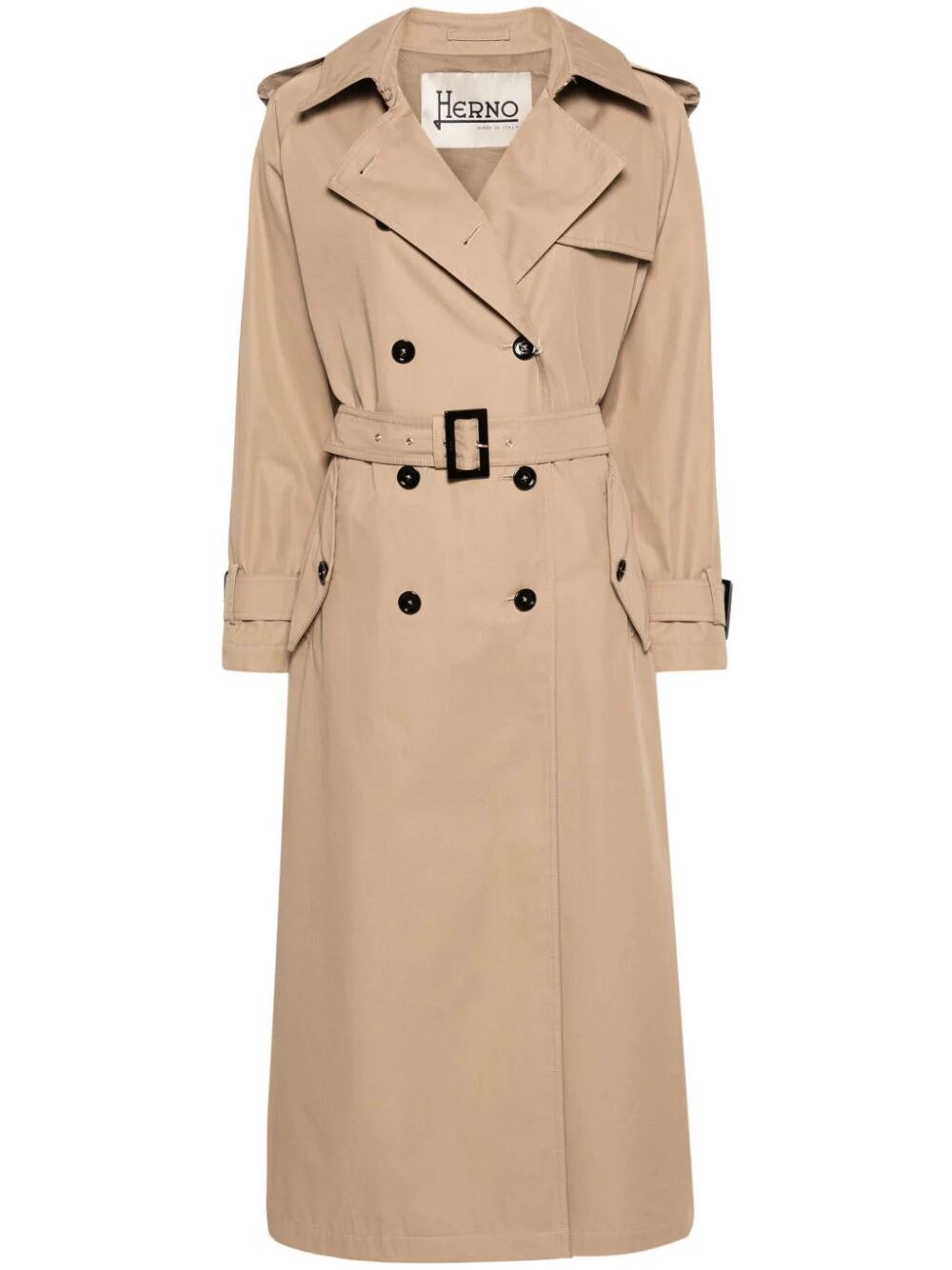 LIGHT COTTON CANVAS TRENCH COAT