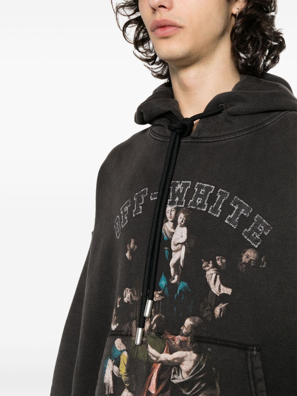 GRAPHIC-PRINT HOODIE