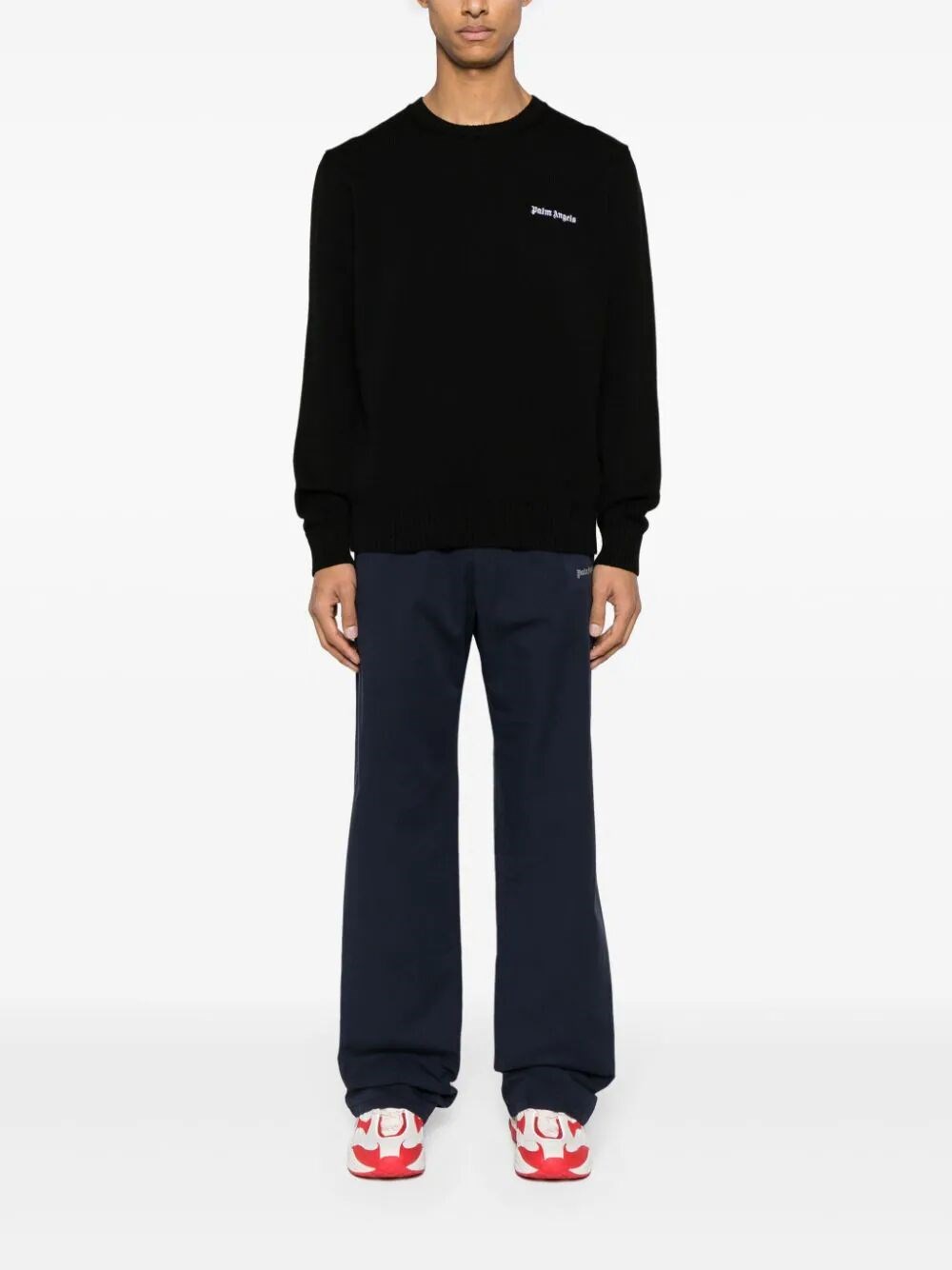 LOGO-EMBROIDERED JUMPER