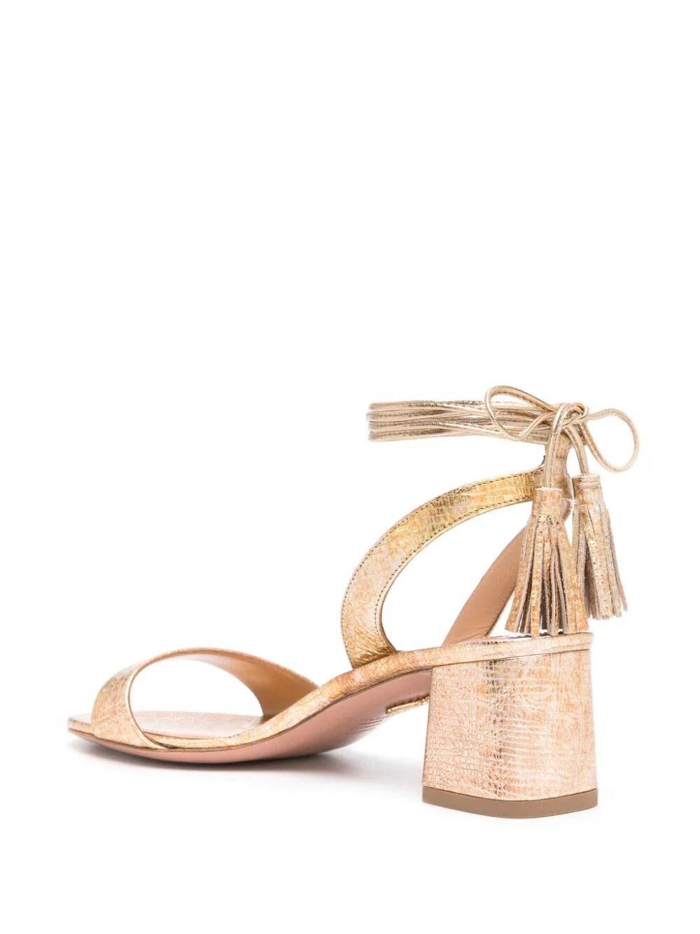 ANKLE TIES ALU SANDALS