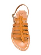 サンダル・ミュール KJACQUES SS25 SANDALS (HOMERE F MIEL CNC PUL NATUREL) Kjacques Homere leather sandals available on Monti Boutique