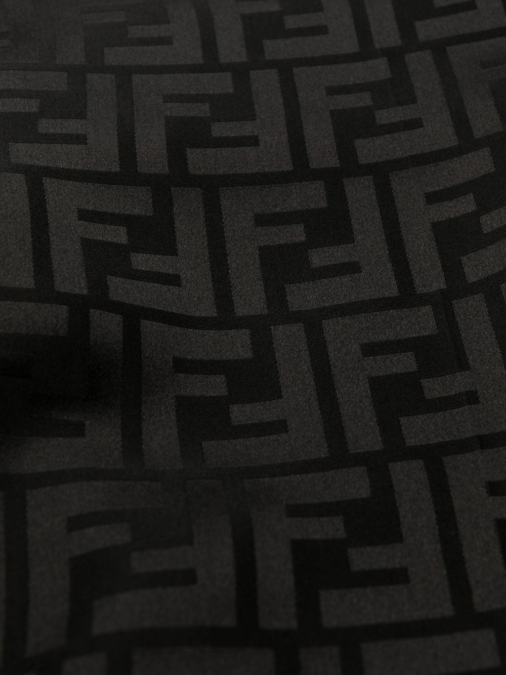 FF MOTIF SILK TROUSERS