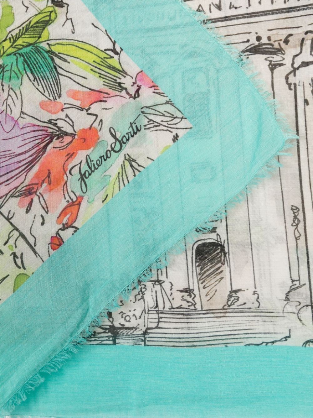 MERAVIGLIE FINE-KNIT SCARF