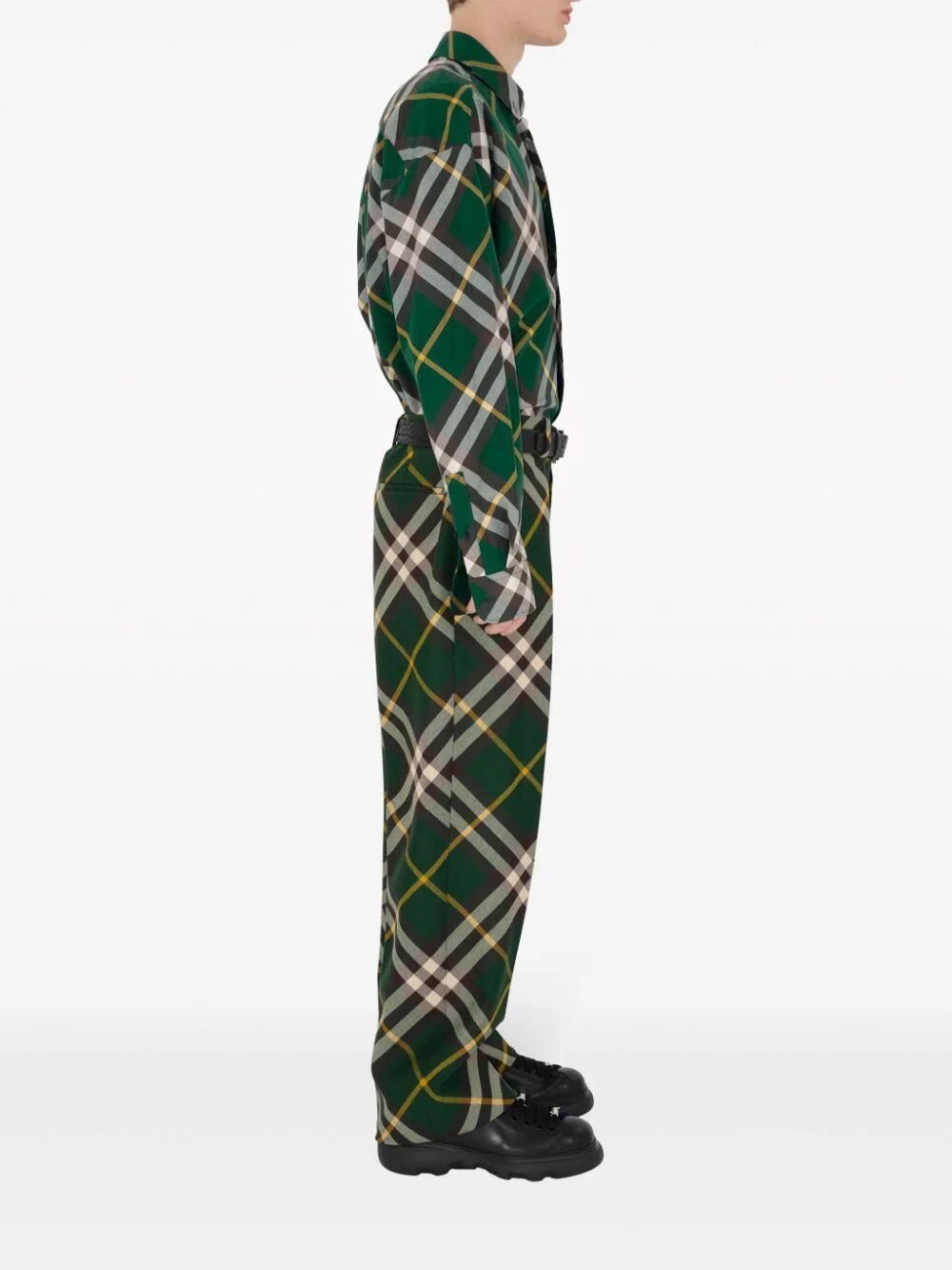 CHECK OVERSIZED SHIRT