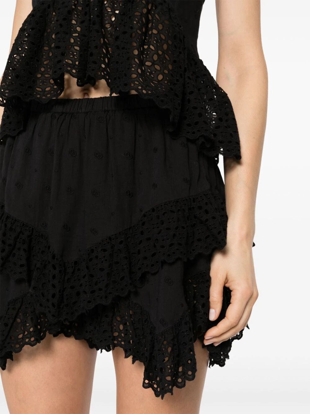 SUKIRA BRODERIE-ANGLAISE SHORTS