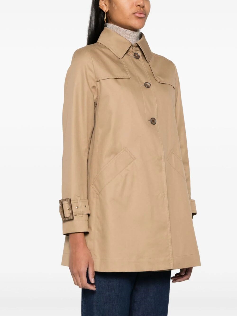 COTTON TRENCH JACKET