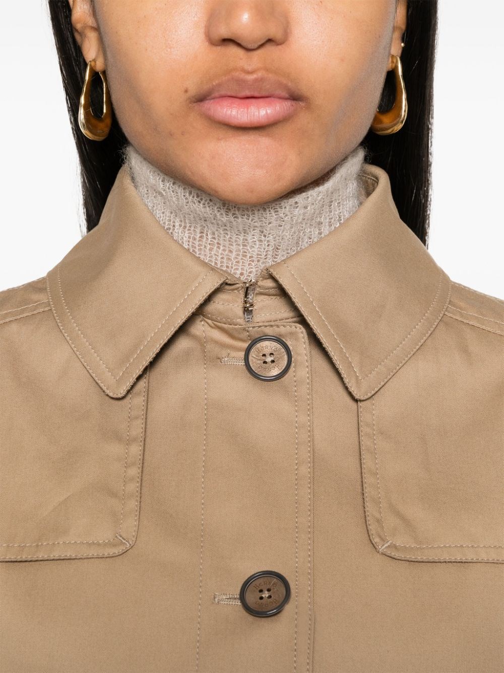 COTTON TRENCH JACKET