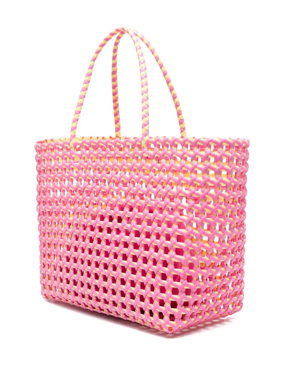 INTERWOVEN MAXI TOTE BAG