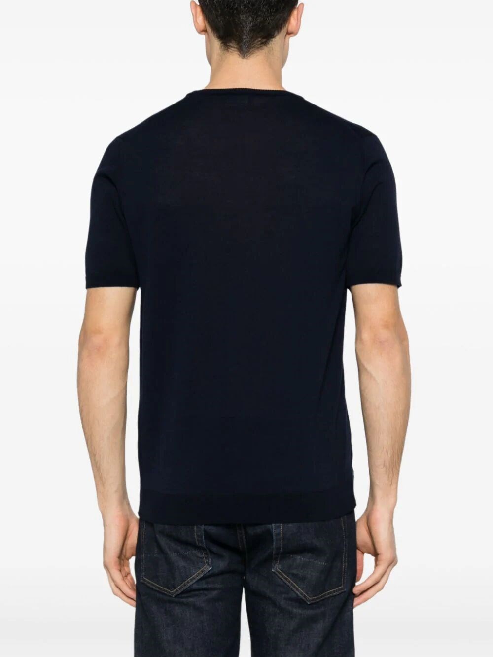 RIBBED COTTON T-SHIRT