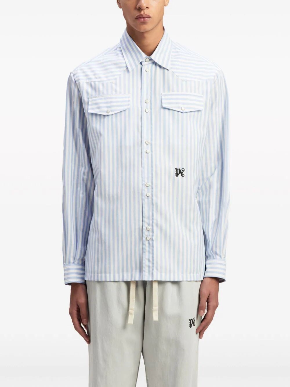 MONOGRAM STRIPED SHIRT