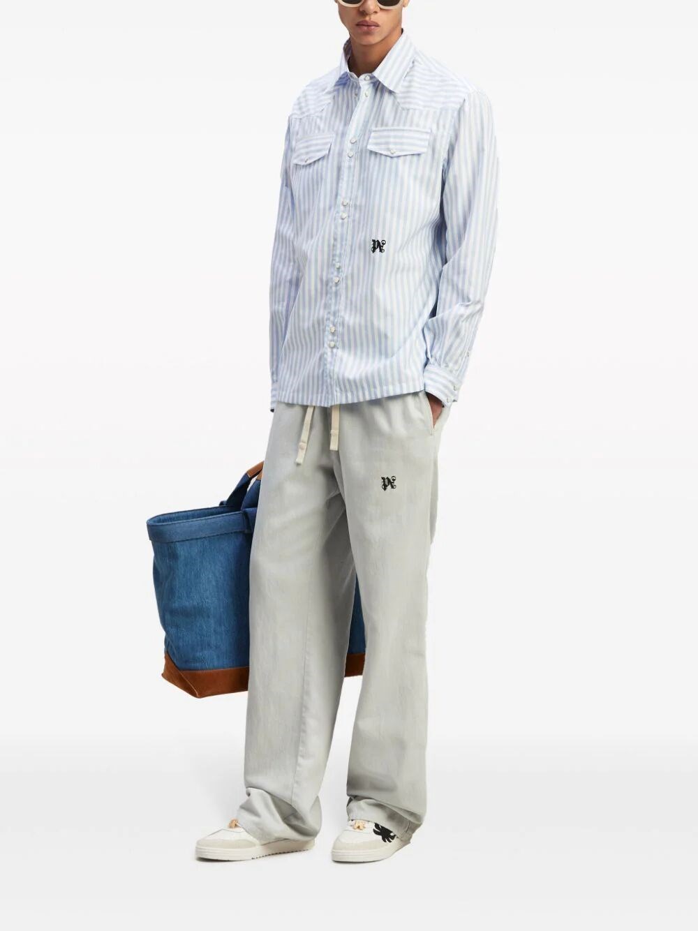 MONOGRAM STRIPED SHIRT