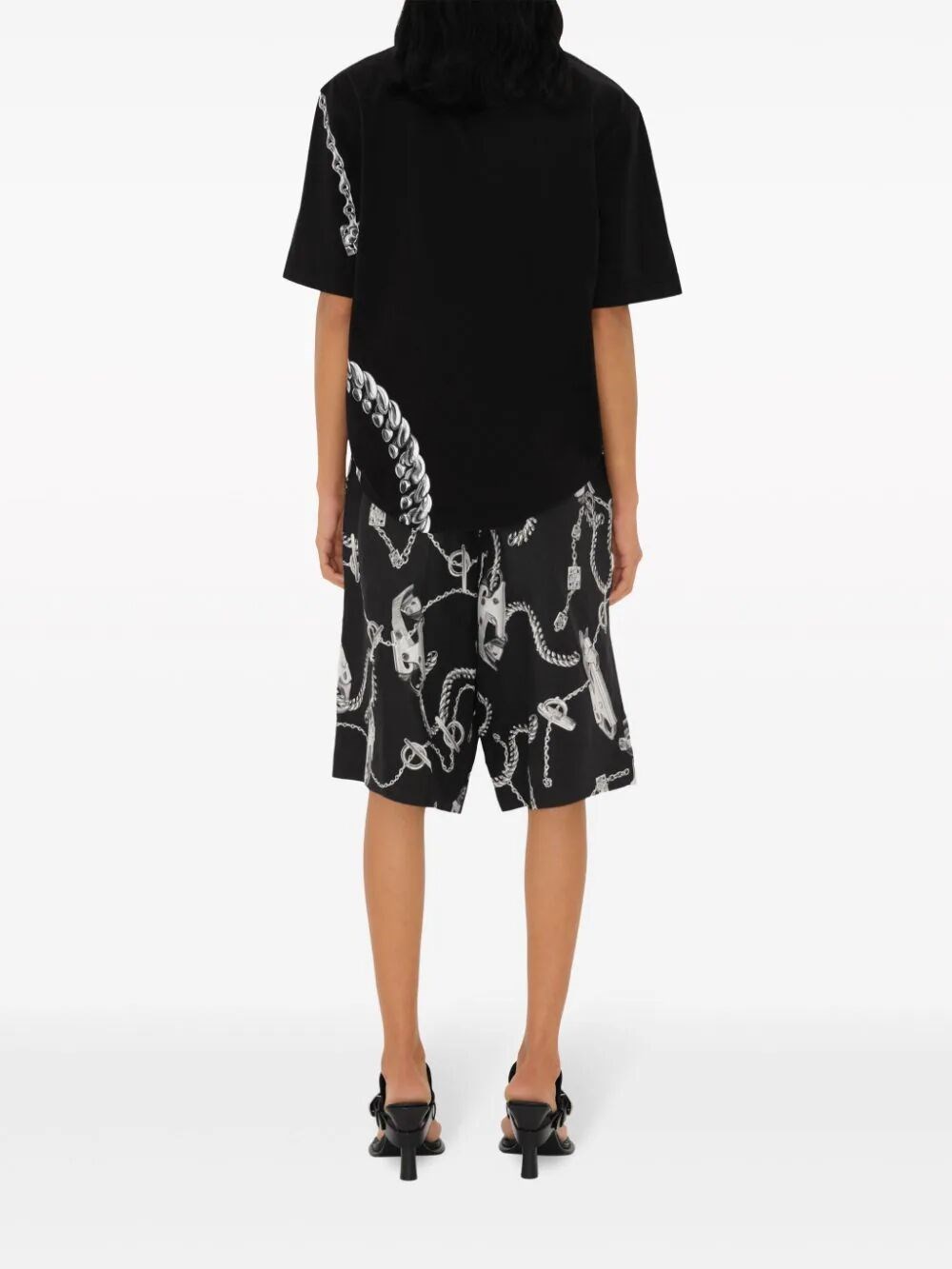 SHIELD-PRINT T-SHIRT