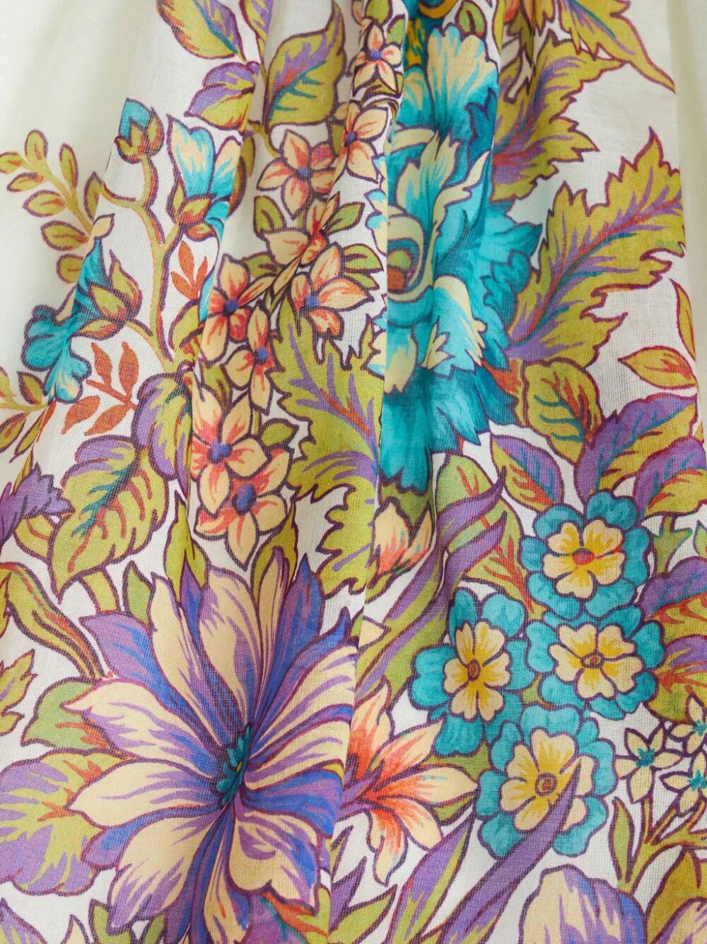 BOUQUET PRINT BLOUSE