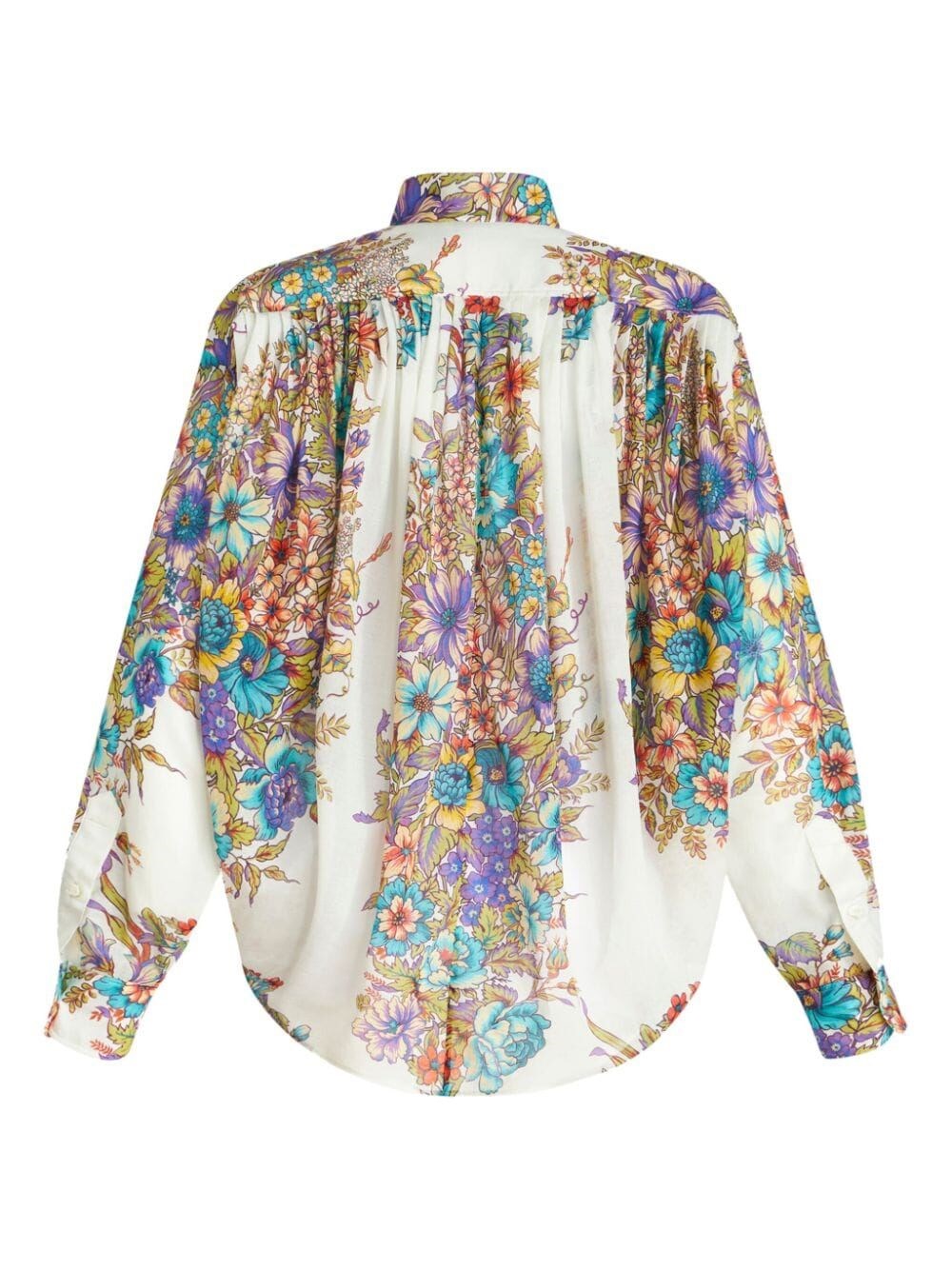 BOUQUET PRINT BLOUSE
