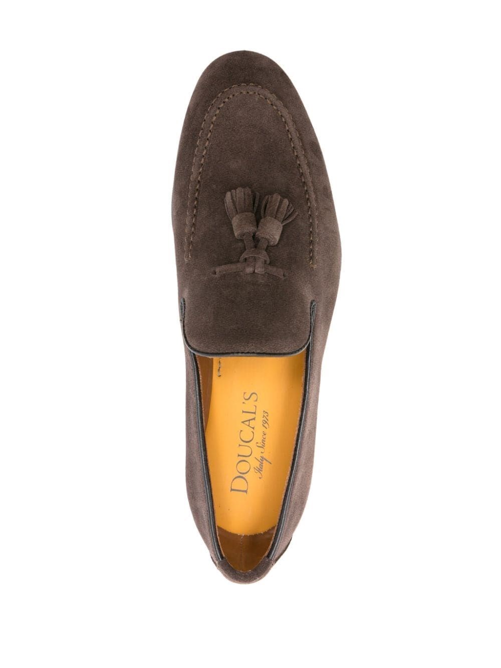 TASSEL-DETAIL SUEDE LOAFERS