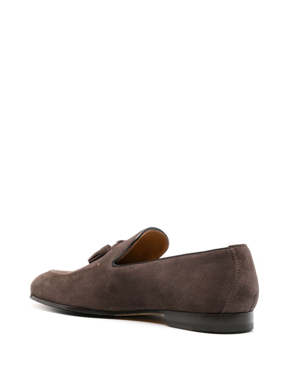 TASSEL-DETAIL SUEDE LOAFERS