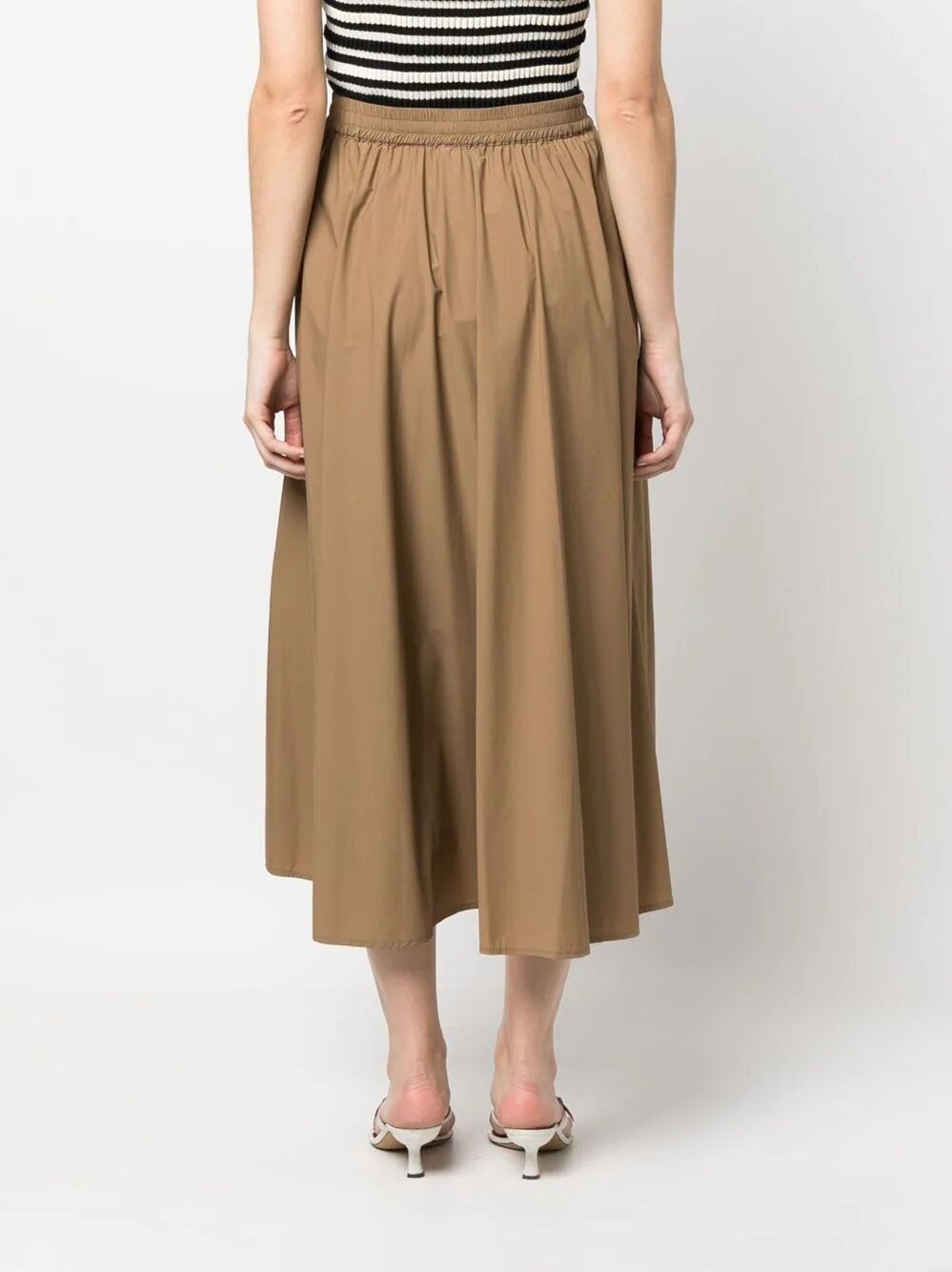 FULL SKIRT IN LIGHT NYLON STRETCH