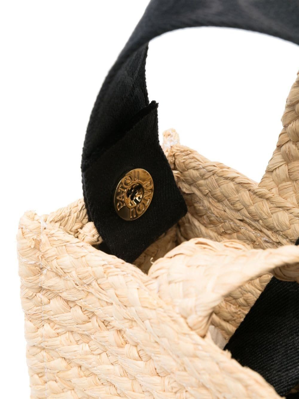 SMALL JP RAFFIA TOTE BAG