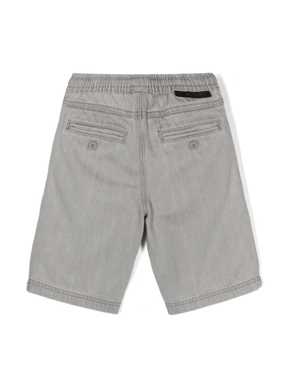 DRAWSTRING DENIM SHORTS