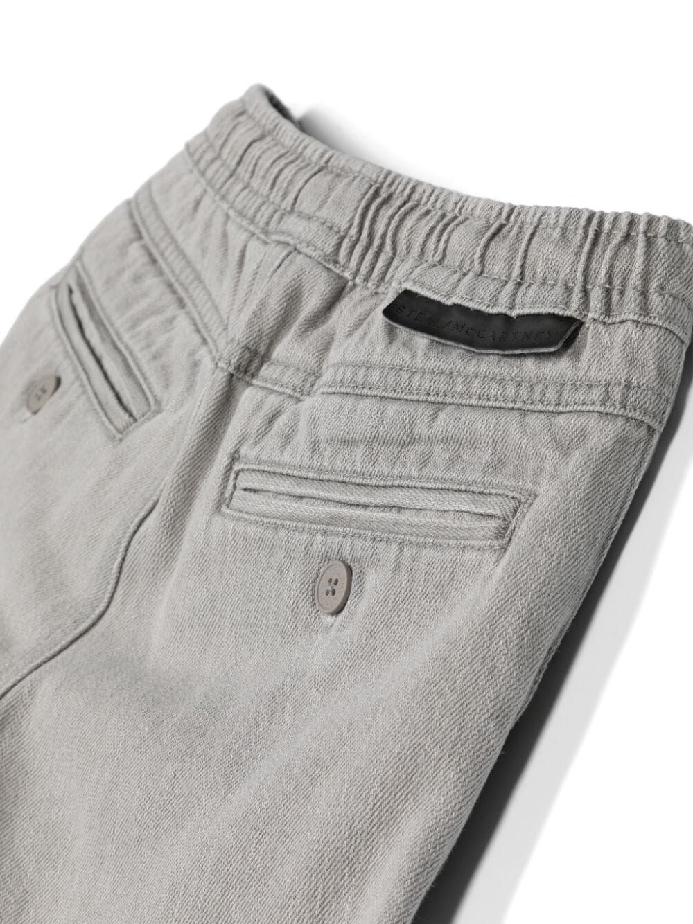 DRAWSTRING DENIM SHORTS