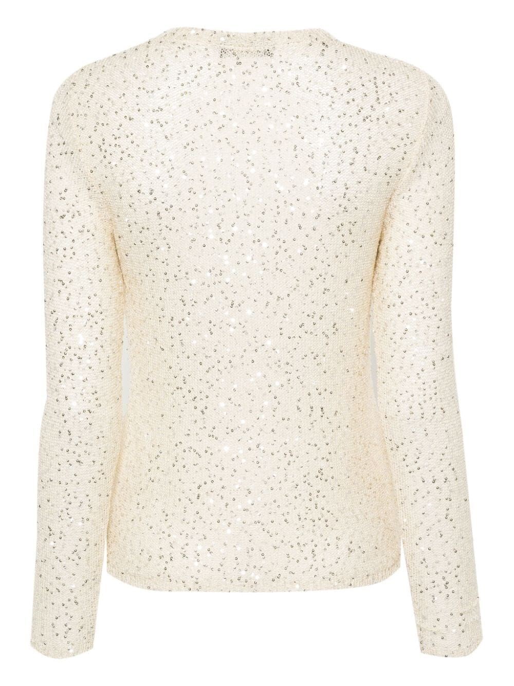 SEQUIN-EMBELLISHED JUMPER