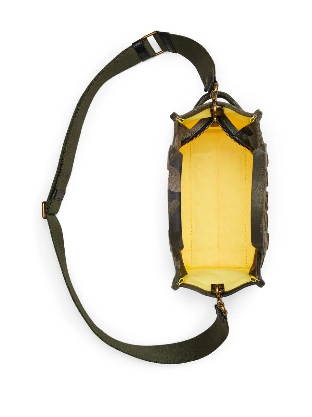 THE CAMO JACQUARD SMALL TOTE BAG