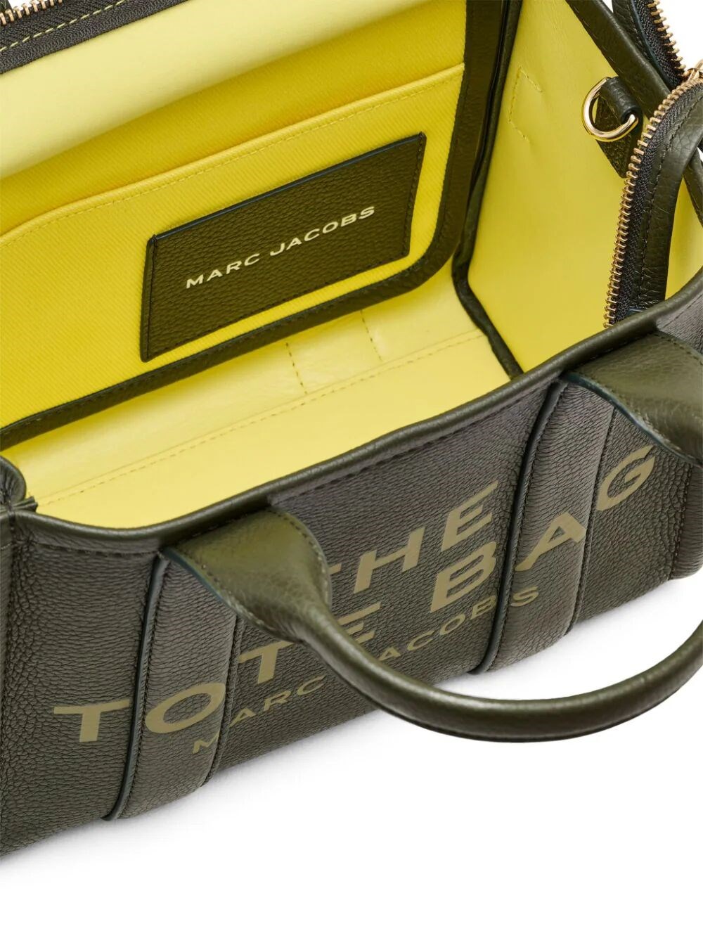 THE LEATHER SMALL TOTE BAG