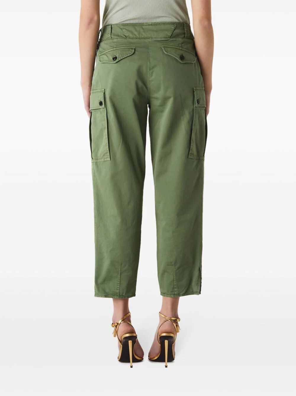 PLEATED CARGO PANTS