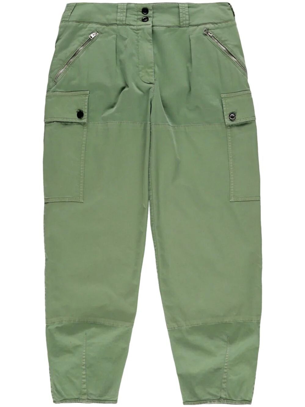 PLEATED CARGO PANTS