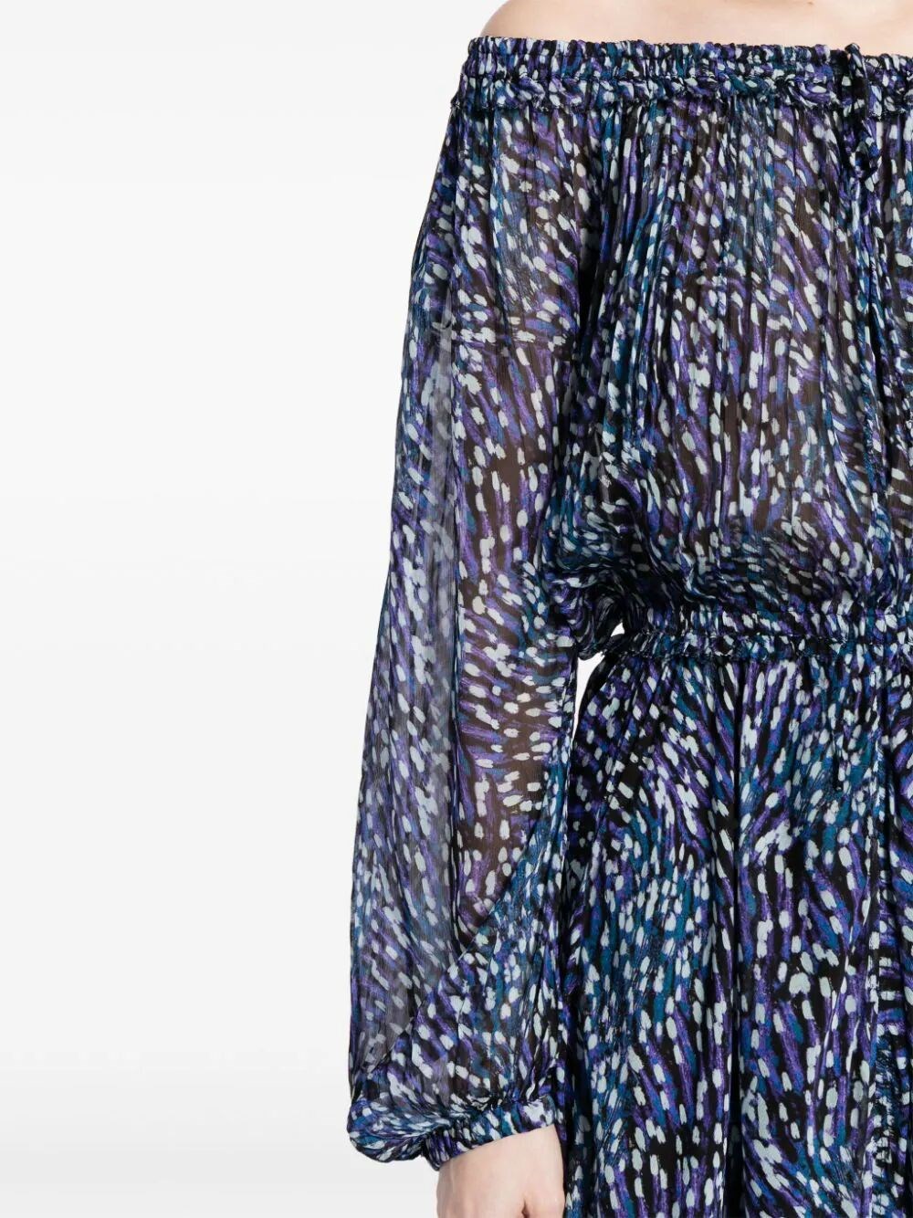 OFF-SHOULDER VOLGA DRESS