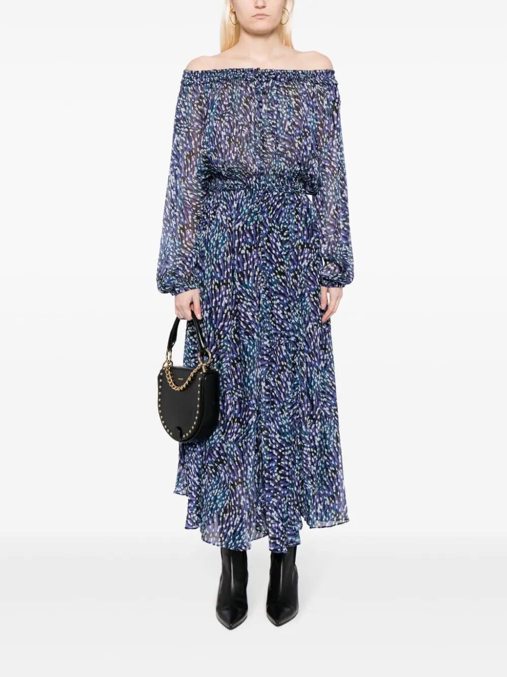 OFF-SHOULDER VOLGA DRESS