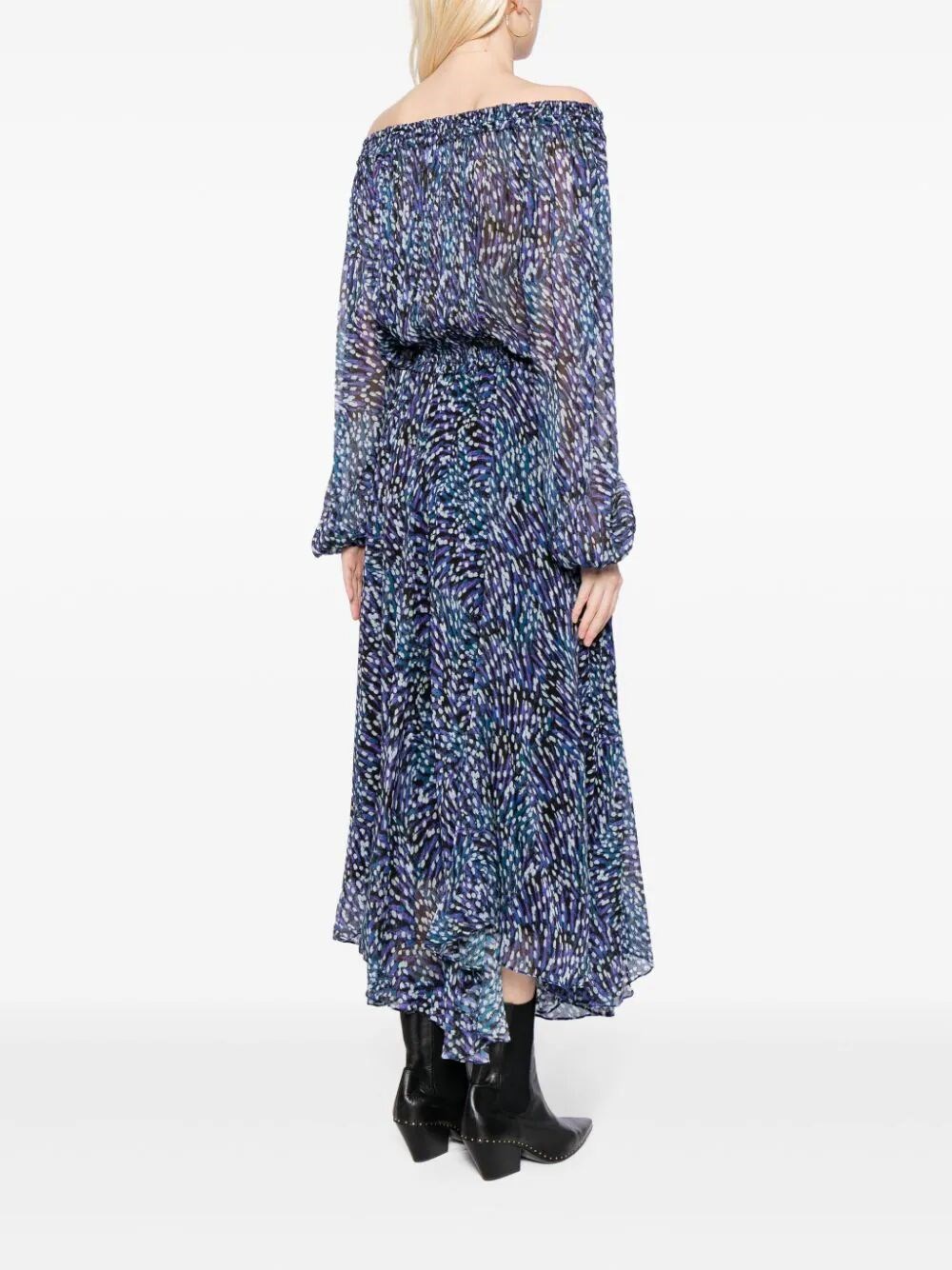 OFF-SHOULDER VOLGA DRESS