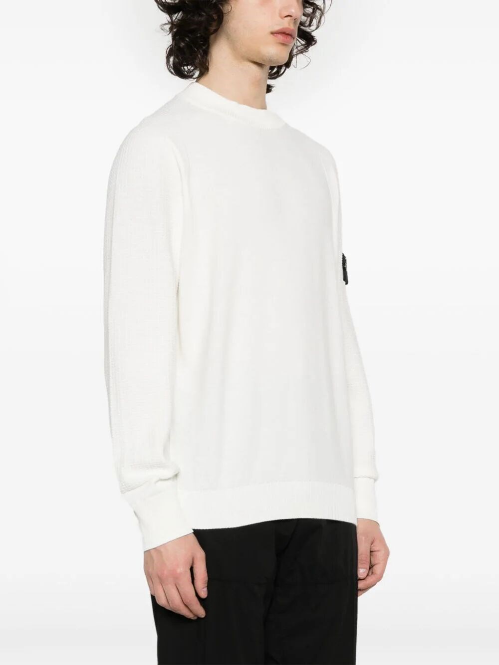 COTTON CREW NECK JUMPER