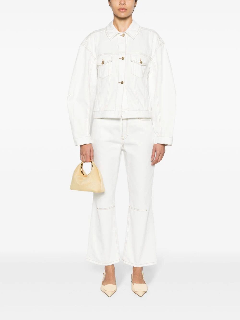 DE-NÎMES CURVED DENIM JACKET