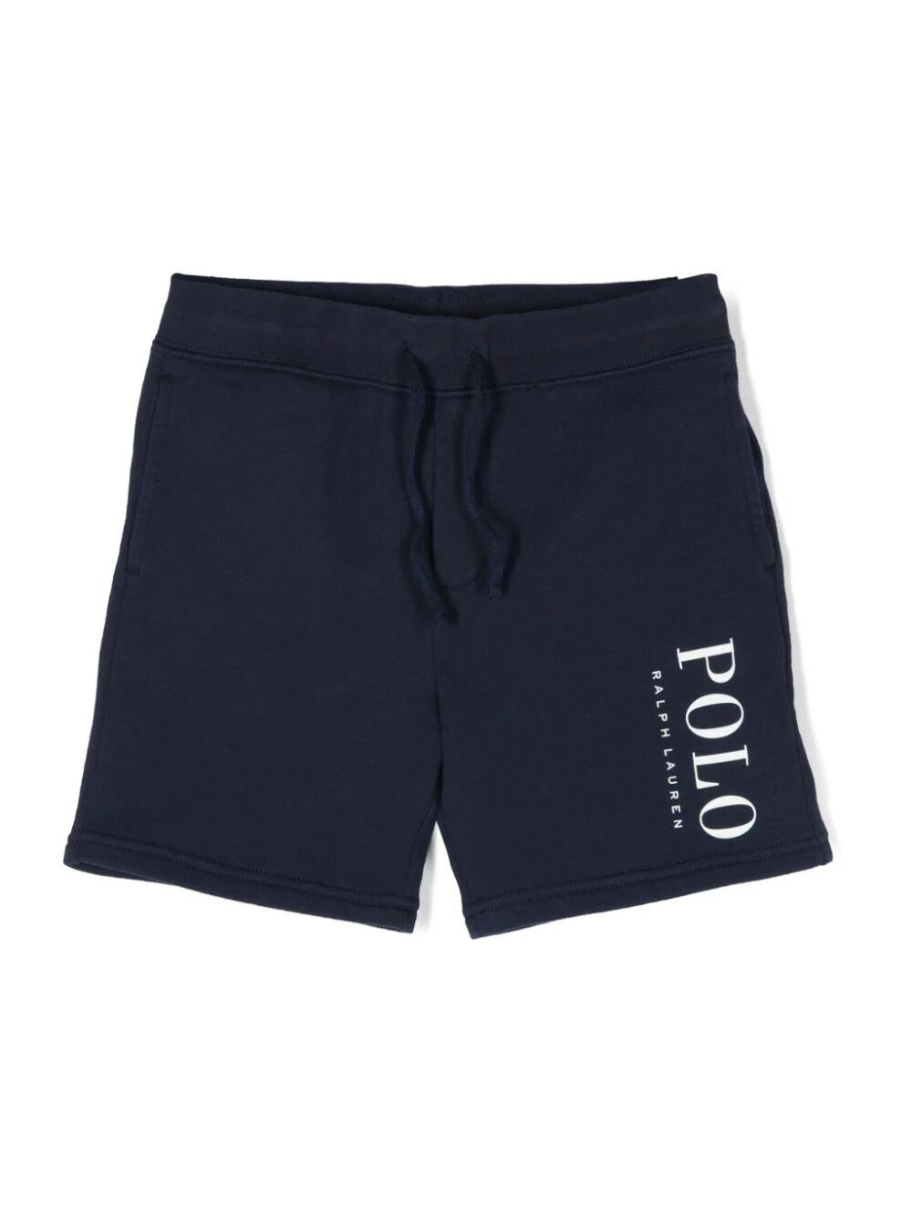LOGO-PRINT TRACK SHORTS