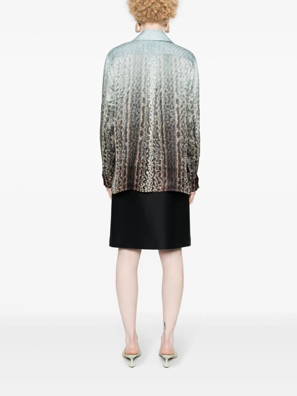 ANIMALIER SILK SHIRT