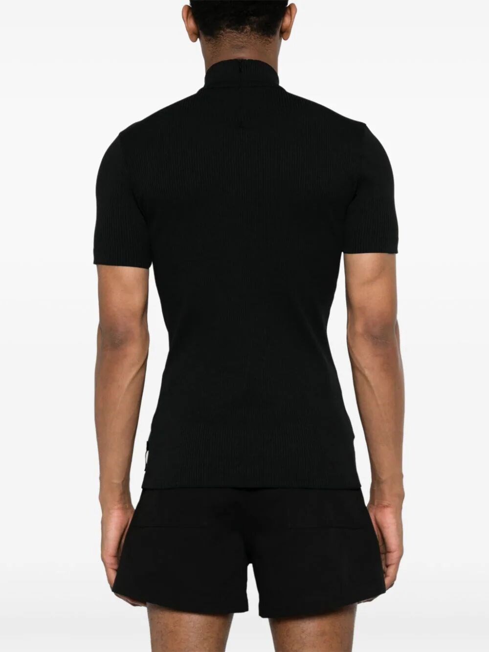 SHORT-SLEEVED JUMPER TURTLENECK