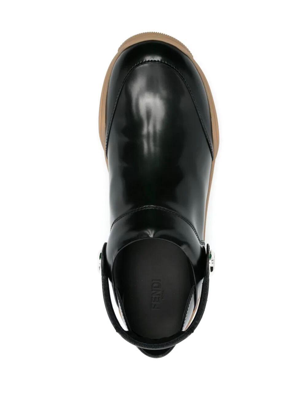 Fendi Leather clogs available on Monti Boutique 60769